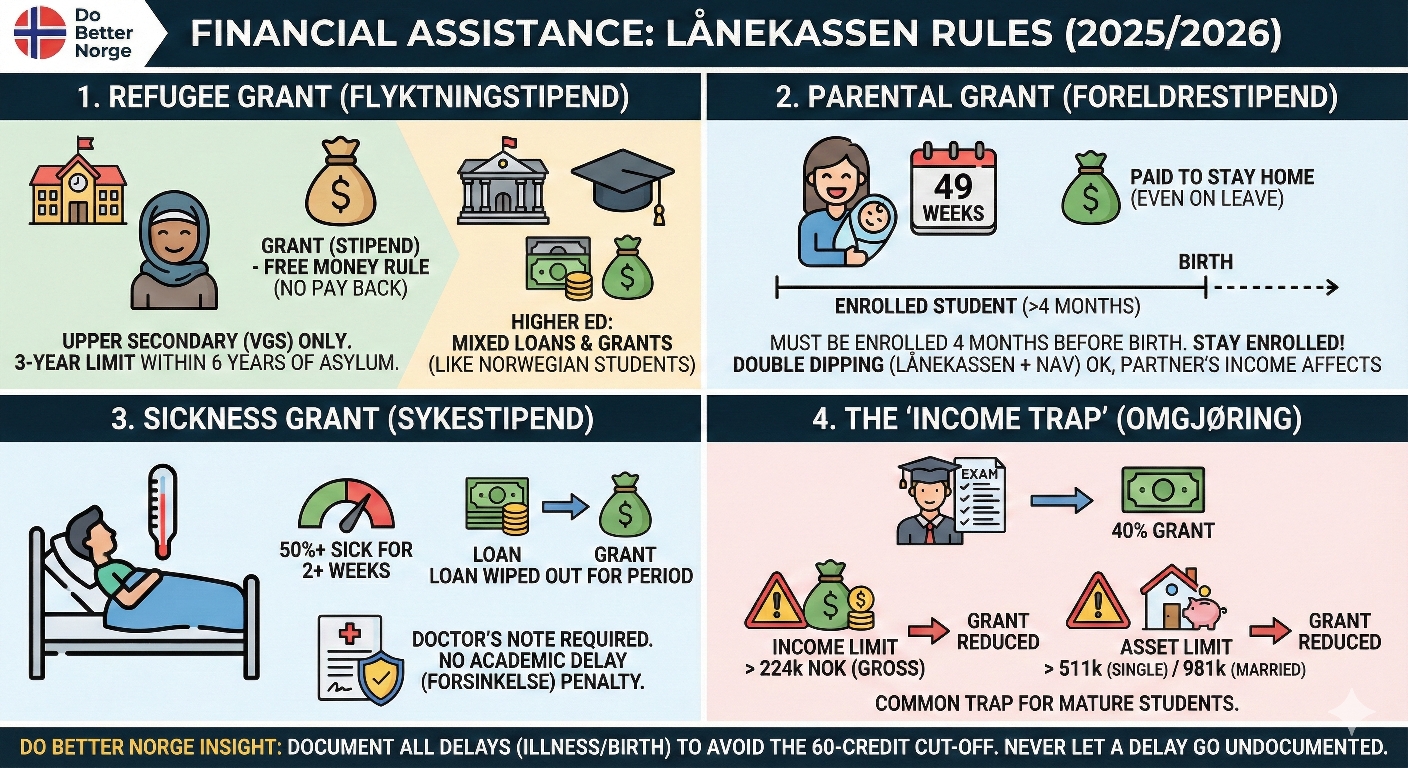 Financial Assistance: Lånekassen Rules (2026)