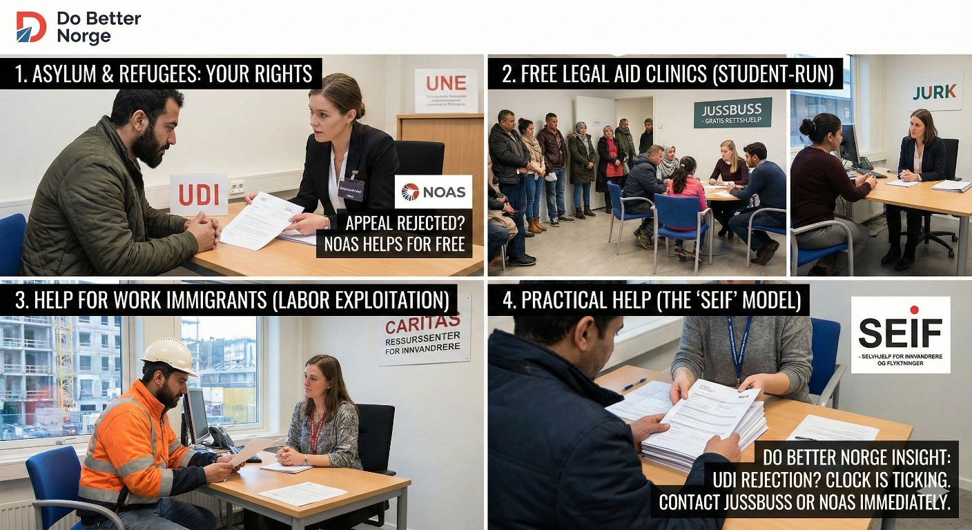 Legal Aid for Immigrants & Foreigners in Norway